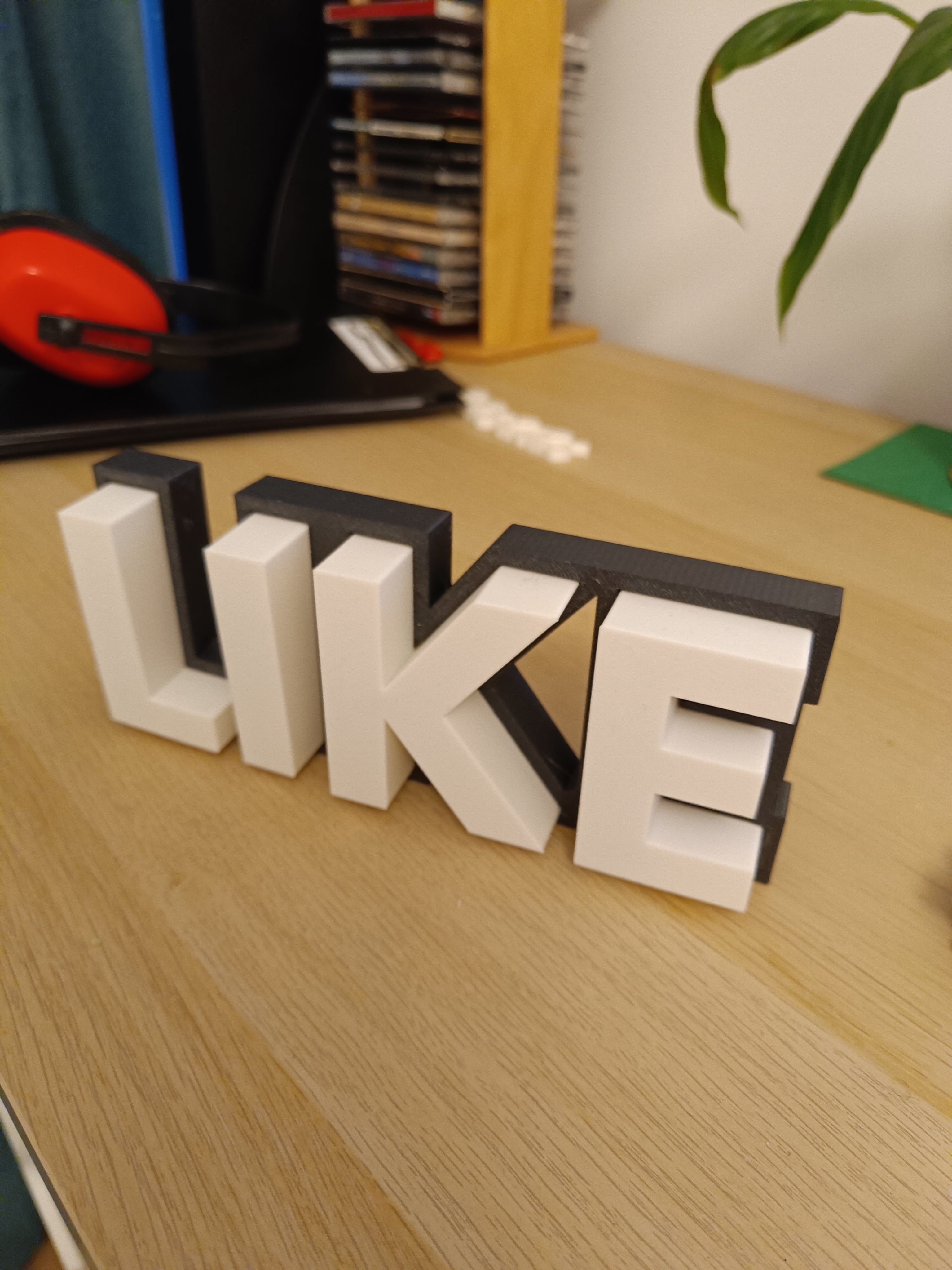 Semn Personalizat 3D Printat pentru Birou